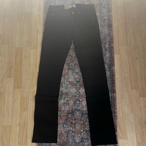 Naked and Famous NWT Japanese denim black power stretch men’s skinny jeans 33